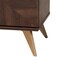 Baxton Studio Graceland Mid-Century Modern Transitional Walnut Brown Finished Wood 6-Drawer Dresser 236-13276-ZORO - alternate 9